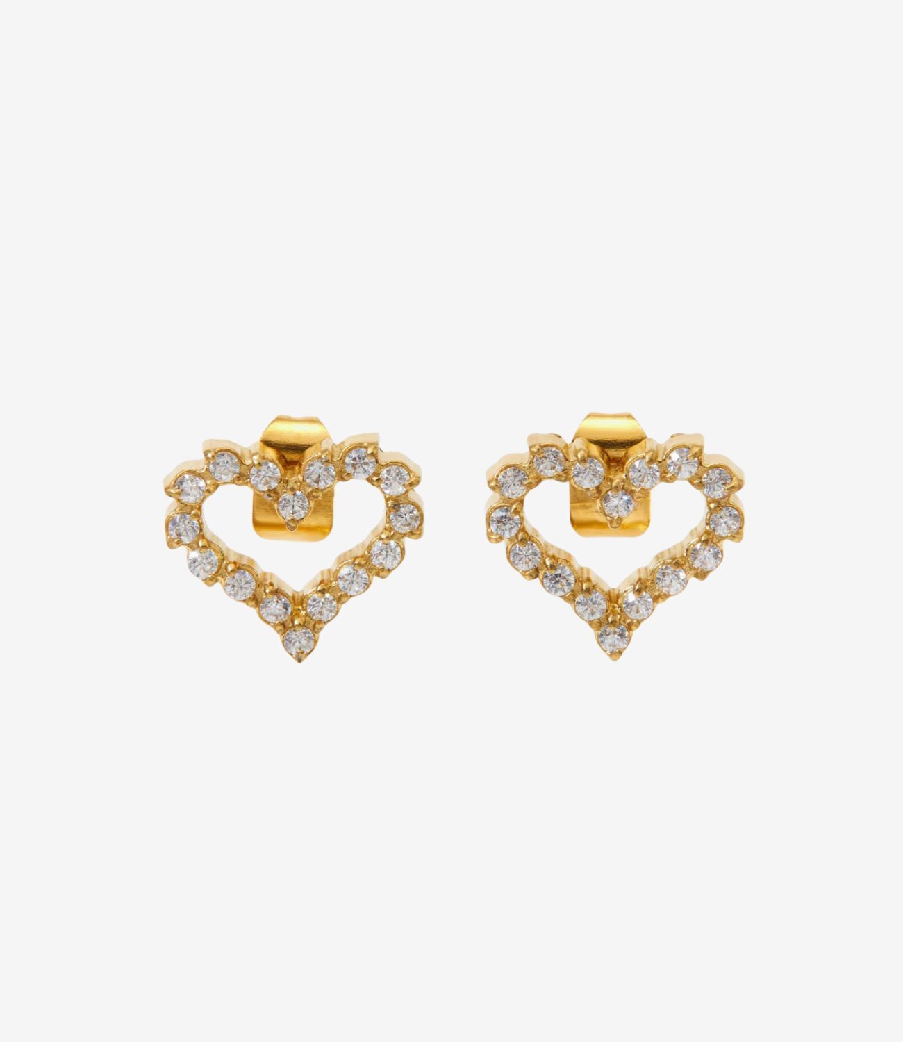 Radiant Heart Studs